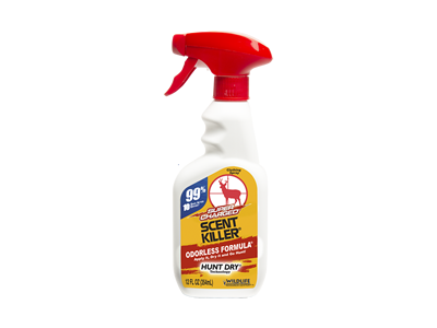 Super Charged® Scent Killer® Spray Hunt Dry