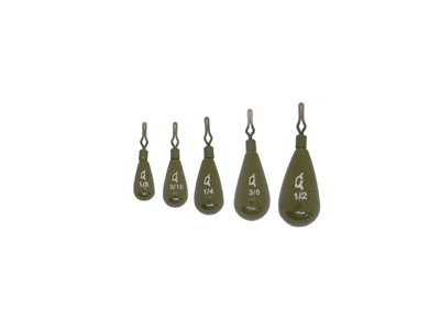 X Zone Tungsten Tear Drop Shot Weight