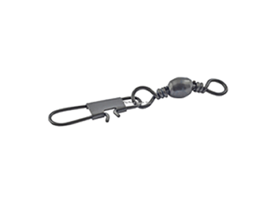 Danielson 2500SPBLK-12 Barrel Swivel w/Interlock Snap Black Size 12 7pk