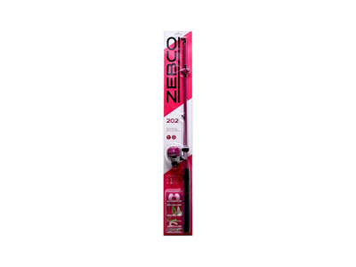 Zebco 202 Spincast Reel and Fishing Rod Combo, Tackle Included, Pink