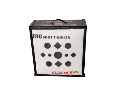 Big Shot Iron Man 24" Xtreme 500 High Kinetic Energy Crossbow Target w/ Weather Cover