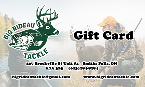 Big Rideau Tackle Gift Card