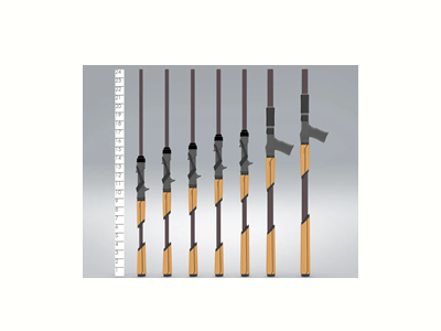 St. Croix Mojo Bass Trigon Casting Rod
